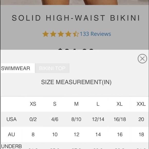 High waisted bikini - Picture 4 of 4